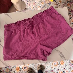 a new day High Waist Magenta Shorts
